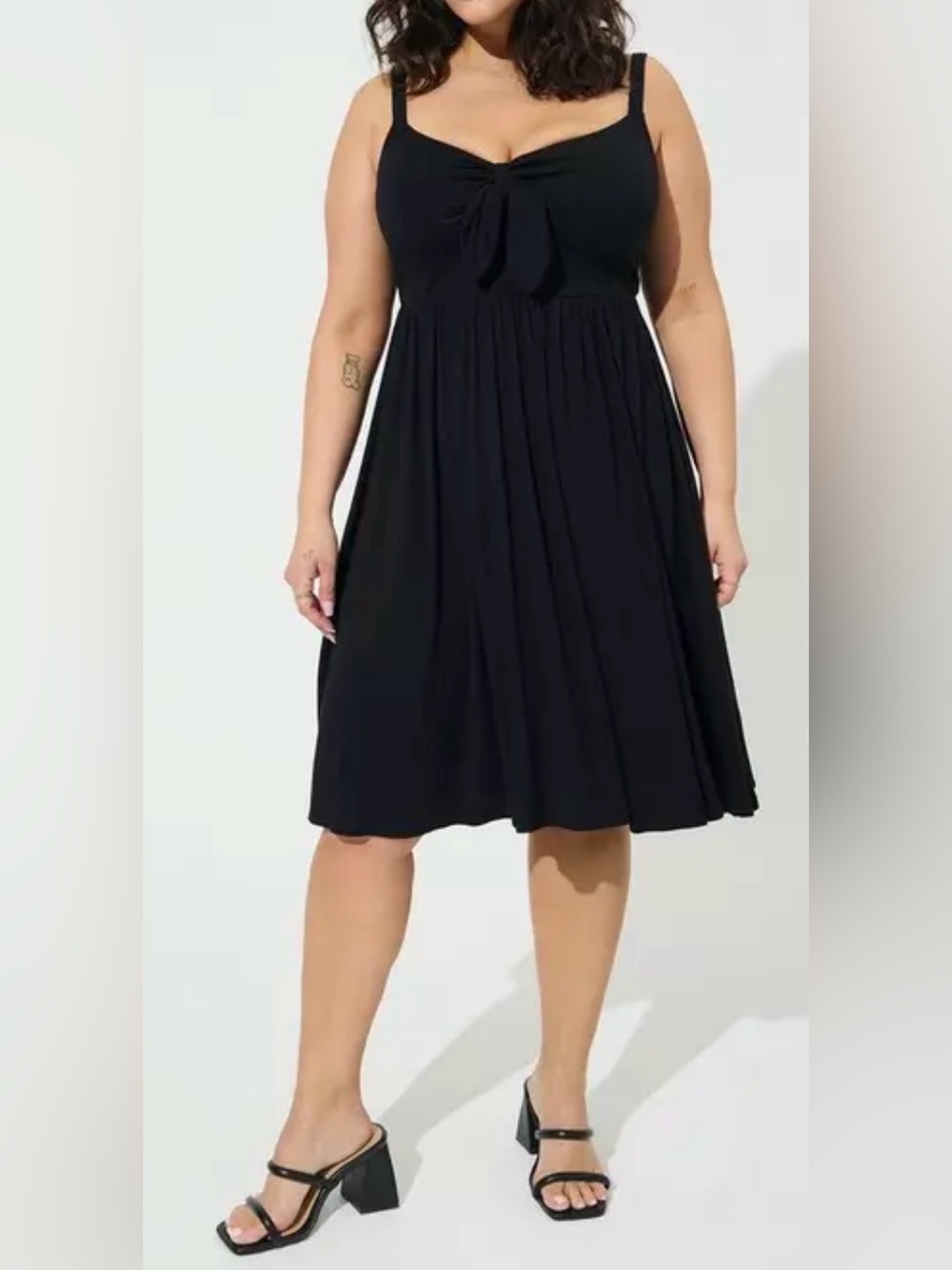 Torrid Super Soft Knit Mini Skater Dress